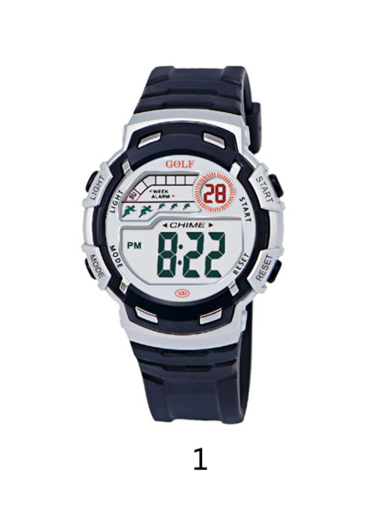 8582033BL שעון יד שחור בסגנון קלאסי לילדים מדגם גולף