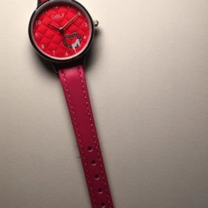 שעון יד לבנות לב רגיש ורוד | אדום 978 GOLF