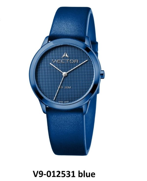 שעון יד לנשים vector דגם v9 012531 blue
