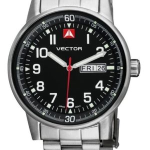 שעון יד לגבר vector דגם vc8 003412 שחור