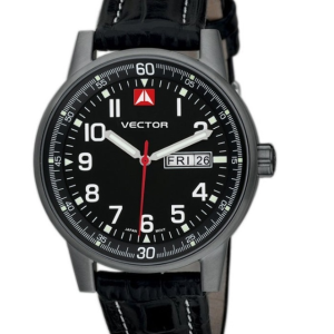 שעון יד לגבר vector דגם vc8 003572 שחור